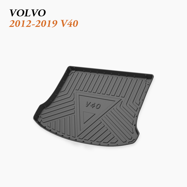 2012-2019 Volvo V40 Trunk Mat – Safety-Focused Hatchback Boot Liner