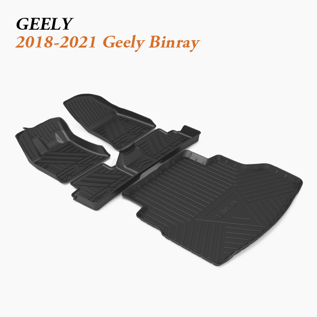 Tailored Compact Saloon Floor Mats Saudi Arabia Wholesale Supply fit 2018-Present Geely Binray/Binray Cool
