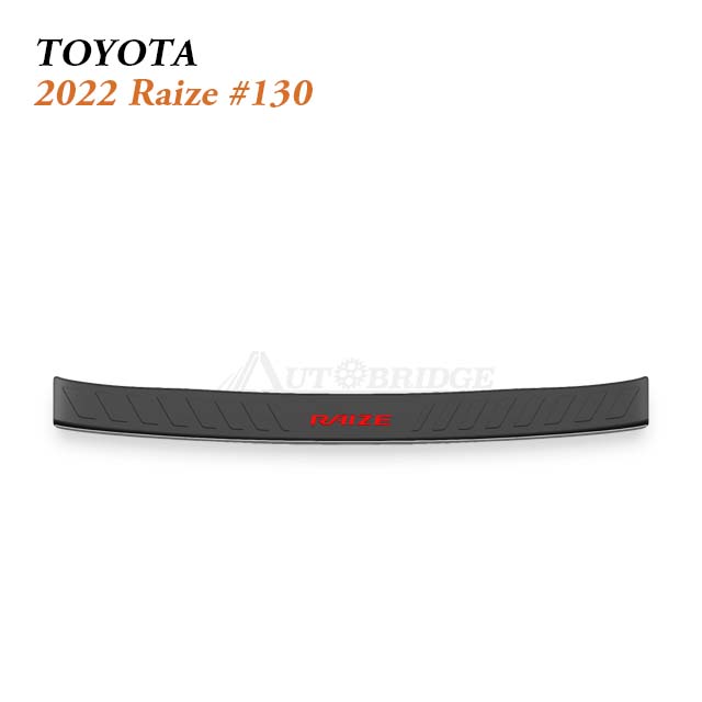 2022 Toyota Raize Rear Bumper Protector for Nimble Compact SUV Cargo Use