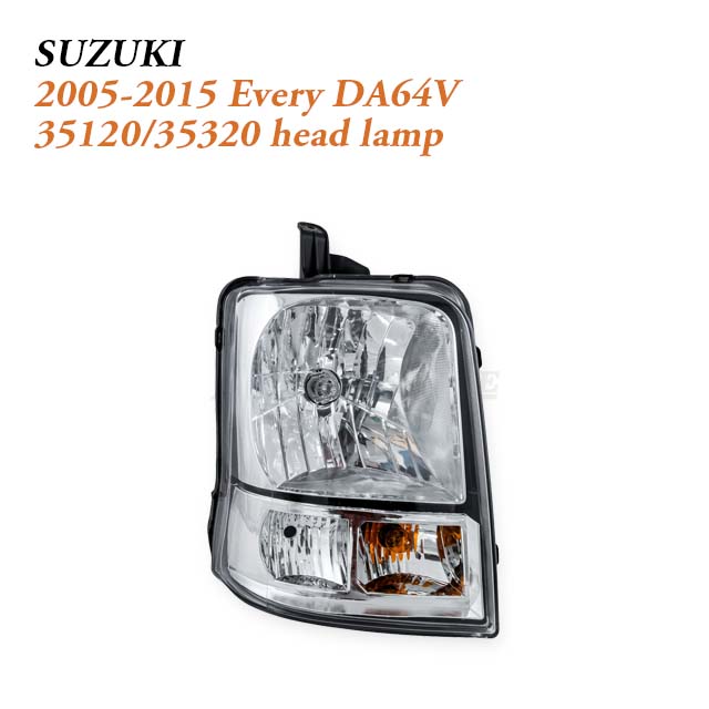 2005–2015 Suzuki Every DA64V City Van Lighting Set H4 Headlamp Rear Lamp Side Mirror Replacement Kit