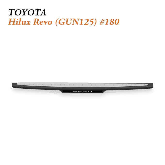 2021 Toyota Hilux Revo Rear Bumper Protector for Hard‑Working Pickup Bed Loading