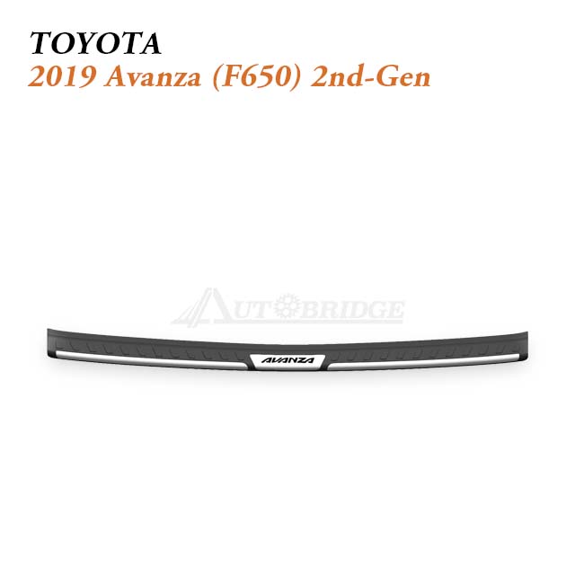 2012-Present Toyota Avanza / Daihatsu Xenia Trunk Sill Plate for Practical 7-Seater MPV Cargo Protection
