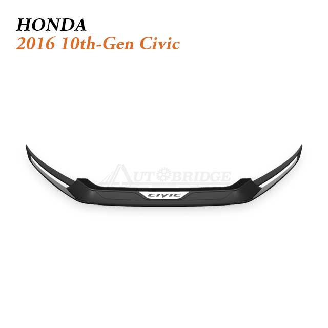 2016-2021 Honda Civic Rear Bumper Protector for Smart Everyday Sedan Cargo Loading