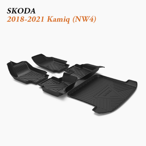 Car Foot and Boot Pads Wholesale fit 2020-2021 Skoda Kamiq GT