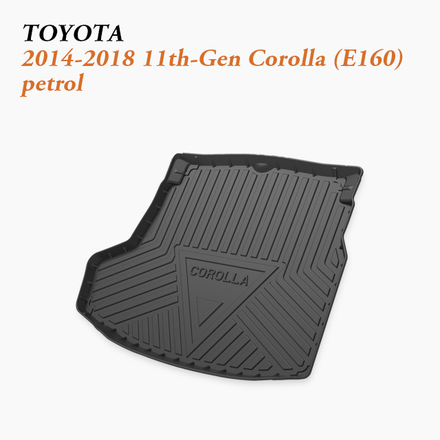 Protective Boot Mat Supply for 2005-2021 Toyota Corolla