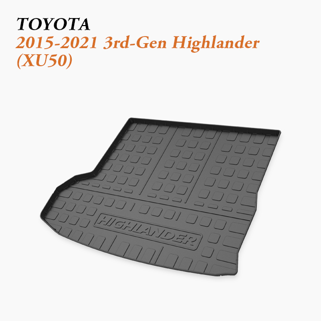 Waterproof Cargo Area Mat Wholesale for 2006-Present Toyota Highlander