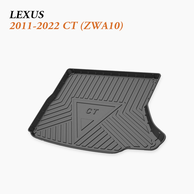 Premium Trunk Mat for 2011-2022 Lexus CT (ZWA10) | Stylish Compact Protection