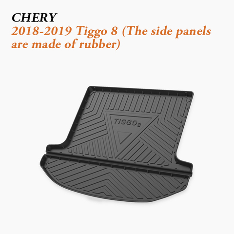 2018–Present Chery Tiggo 8 Trunk Mat | Expansive Cargo Defense for Flagship SUVs