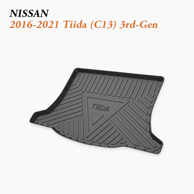 2005–2021 Nissan Tiida Cargo Cover | Reliable Trunk Barrier for Compact Cars