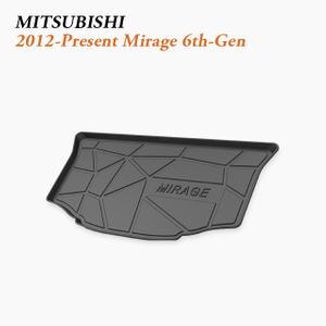 2012-Present Mitsubishi Mirage Boot Mat – Compact Trunk Shield