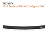 2012-Present Toyota Innova Rear Bumper Protector for Versatile Family and Fleet MPV Loading