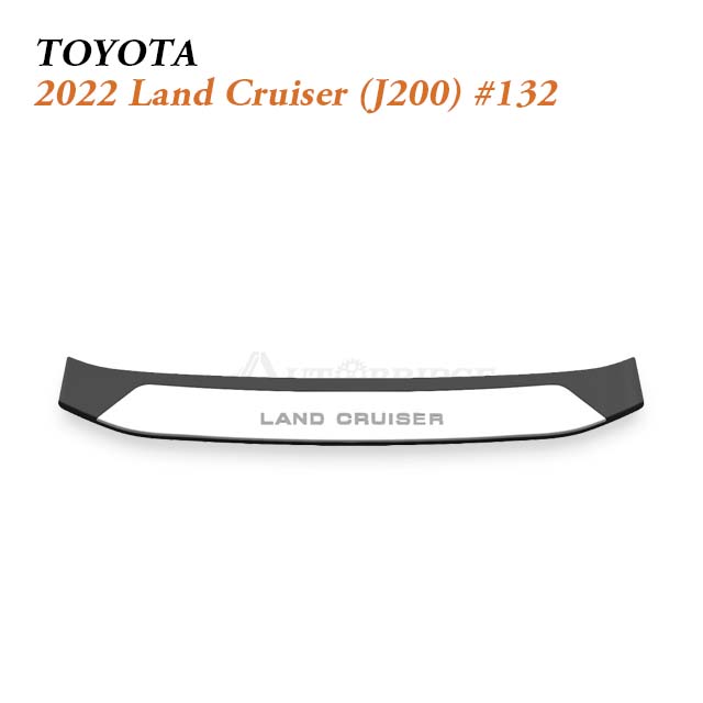 2022 Toyota Land Cruiser Boot Sill Protector for Rugged 4x4 Cargo Guarding
