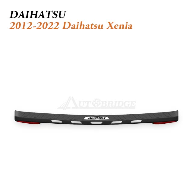 2012-Present Toyota Avanza / Daihatsu Xenia Trunk Sill Plate for Practical 7-Seater MPV Cargo Protection