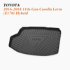 Easy to clean Trunk Bed Mats Export fit 2014-2022 Toyota Corolla Levin