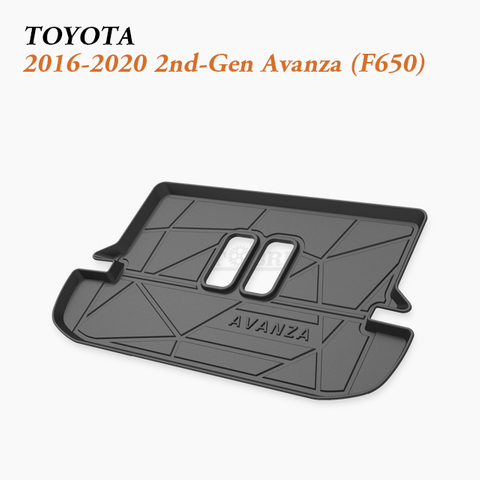 Protective Rear Compartment Liner Export fit 2016-2020 Toyota Avanza