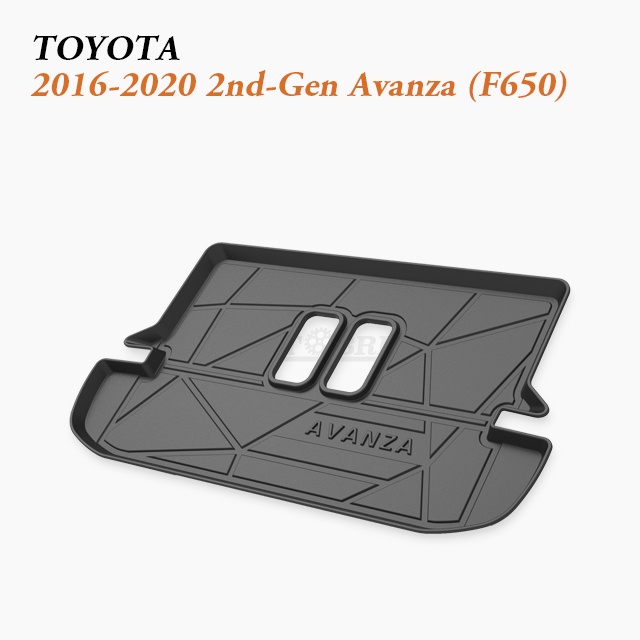 Protective Rear Compartment Liner Export fit 2016-2020 Toyota Avanza