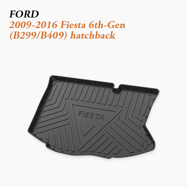 Compact Load Area Mat Supply fit 2009-2016 Ford Fiesta