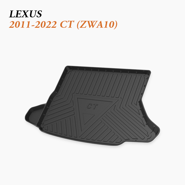 Premium Trunk Mat for 2011-2022 Lexus CT (ZWA10) | Stylish Compact Protection