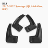 Customized Car Splash Guards Aftermarket Supply fit 2005-Present Kia Sportage