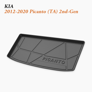 2012–2020 Kia Picanto Rear Mat | Compact Boot Guard for City Hatchbacks