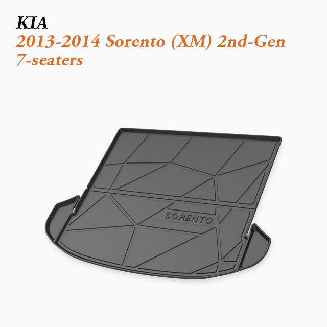 2010–Present Kia Sorento Cargo Tray | Expansive Boot Guard for Mid-Size SUVs