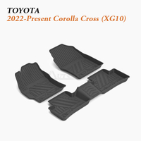 Automotive Foot Mats Supply fit 2022-Present Toyota Corolla Cross (XG10)