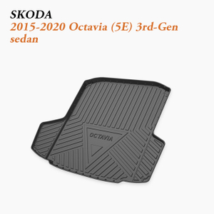 2015-Present Skoda Octavia Boot Liner – Everyday Family Hatchback Trunk Mat
