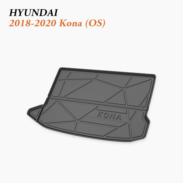 2018-2020 Hyundai Kona Trunk Mat – Youthful Subcompact SUV Boot Shield