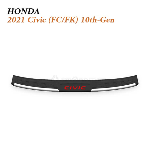 2021 Honda Civic Rear Bumper Protector for Smart Everyday Sedan Cargo Loading