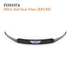 2014-2023 Toyota Vios Boot Sill Protector for Practical Daily Sedan Cargo Use