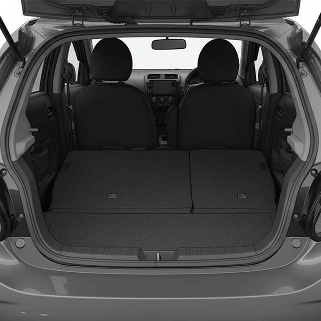 2021 Mitsubishi Mirage Trunk Sill Plate for Handy City Hatchback Sedan Cargo Protection