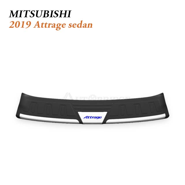 2021 Mitsubishi Mirage / Attrage Trunk Sill Plate for Handy City Hatchback Sedan Cargo Protection