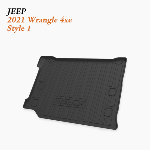 Hybrid Cargo Area Mat Wholesale for 2021 Jeep Wrangler 4xe