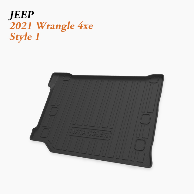 Hybrid Cargo Area Mat Wholesale for 2021 Jeep Wrangler 4xe