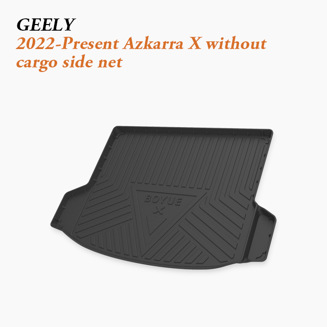 Rugged Trunk Bed Mats Export fit 2016-Present Geely Boyue, Boyue PRO, Boyue X