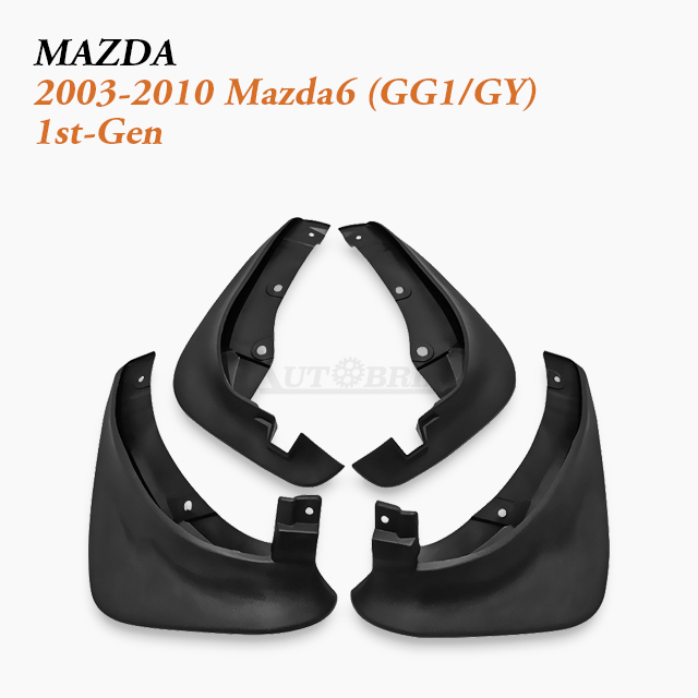 Car Mudguards Wholesale to Southeast Asia fit 2003-2021 Mazda6