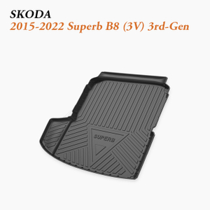 2015-2022 Skoda Superb B8 (3V) Boot Protector – Premium Liftback Trunk Mat