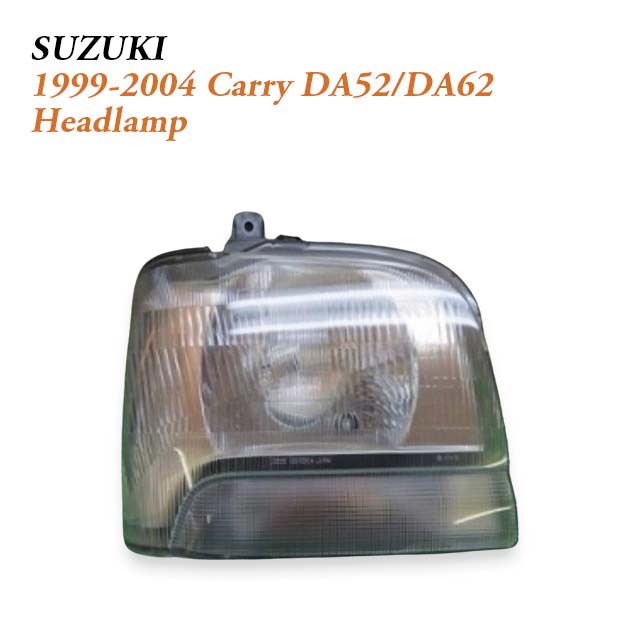 1999-2004 Suzuki Carry Every DA52 DA62 Compact Work Truck Van Headlamp Rear Lamp Rearview Mirror with Light