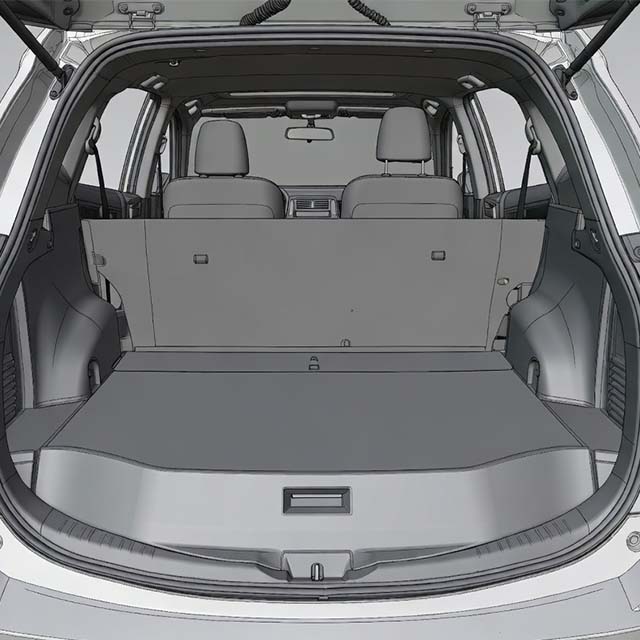 2019 Toyota RAV4 Rear Bumper Protector for Adventurous Compact SUV Cargo Loading