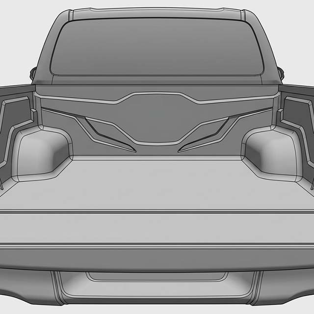 2021 Toyota Hilux Revo Rear Bumper Protector for Hard‑Working Pickup Bed Loading