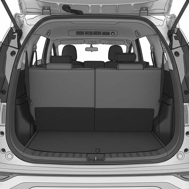 2018-2022 Mitsubishi Xpander / Xpander Cross Boot Sill Protector for Versatile 7-Seater MPV Cargo Loading