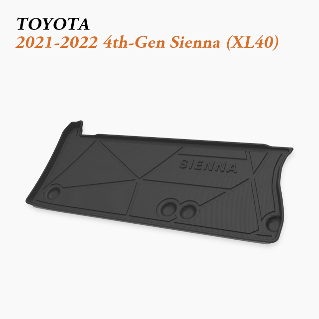 Custom Fit Cargo Mat Liner Supply for 2011-2022 Toyota Sienna