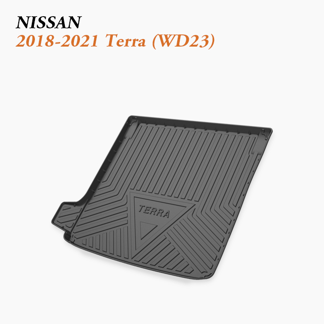 2018–2021 Nissan Terra Rear Liner | Tough Trunk Defense for Mid-Size SUVs
