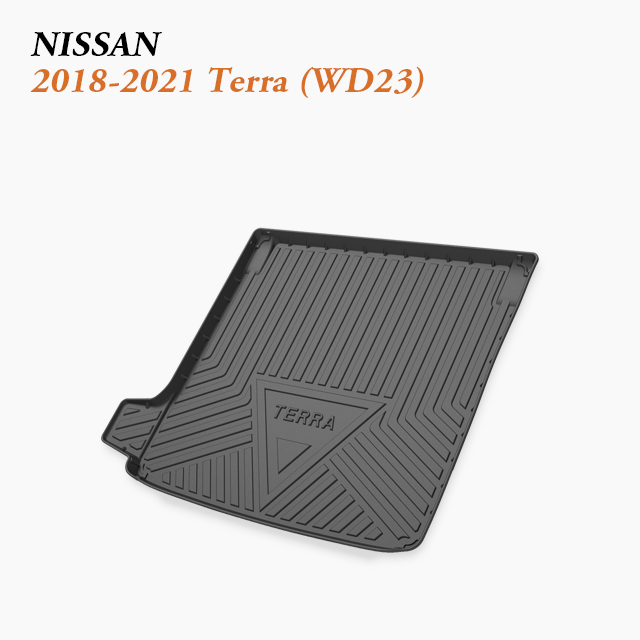 2018–2021 Nissan Terra Rear Liner | Tough Trunk Defense for Mid-Size SUVs