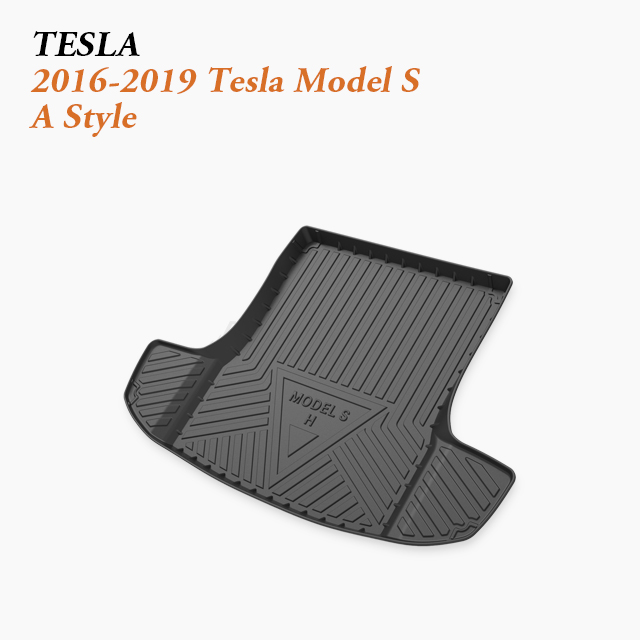 2016-2019 Tesla Model S Boot Protector – Luxury EV Liftback Trunk Mat