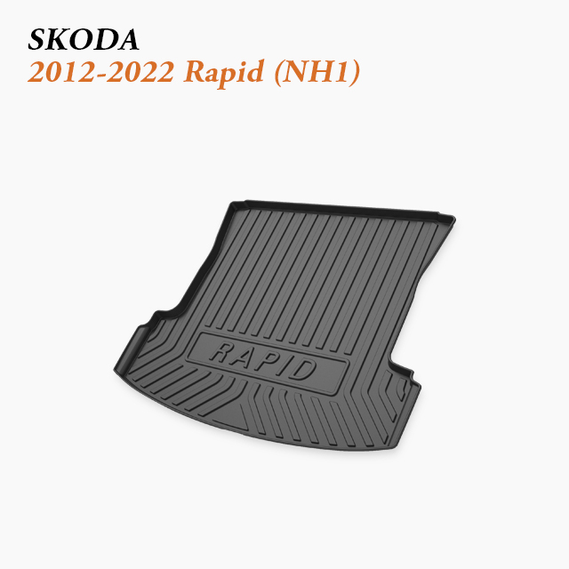 2012-2022 Skoda Rapid Trunk Protector – Spacious Sedan Boot Liner