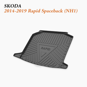 2014-2019 Skoda Rapid Spaceback Boot Mat – Efficient Hatchback Trunk Shield