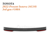 2012-Present Toyota Innova Rear Bumper Protector for Versatile Family and Fleet MPV Loading