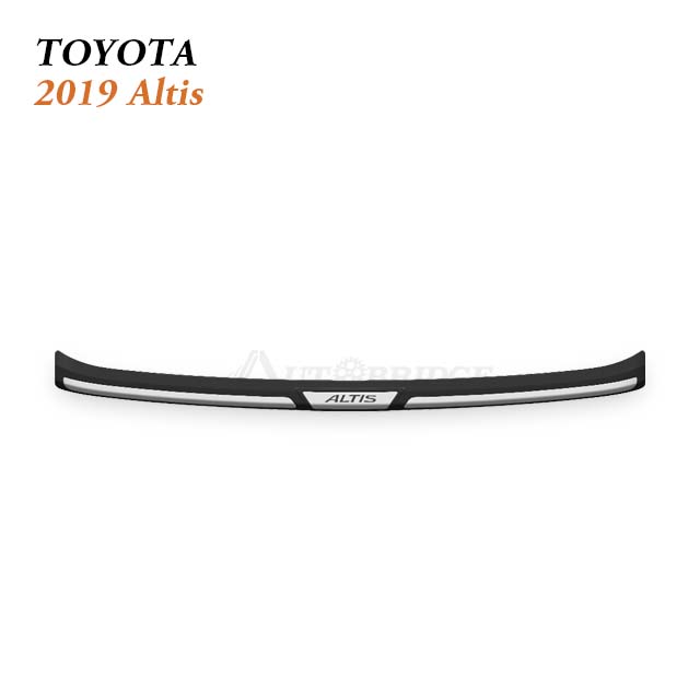 2019 Toyota Altis / Corolla Boot Sill Protector for Modern Compact Sedan Trunk Guarding