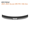 2016-2023 Hyundai Accent Boot Sill Protector for Practical Subcompact Sedan Trunk Use